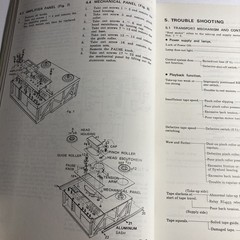 Pioneer RT- 1020L. Reel To Reel Service Manual 1973 Vintage