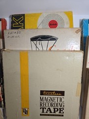 Vintage Reel-to-Reel Magnetic Recording Tapes Audiotape Audio Magnetics Used Lot