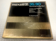 Maxell UD Sound Recording Tape 35-90 Reel to Reel Tape -1800ft New/Sealed