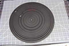 Yamaha Turntable Model P-30 Rubber Mat. Soft & Pliable. Tested Parting Out P-30