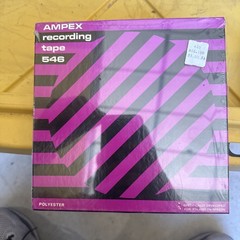 Ampex Reel to Reel Recording Tape 7&Prime; Reel 10mil 1800 ft Mylar by Dupont Sealed