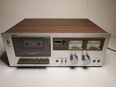 Vintage Akai Stereo Cassette Deck CS-703D – For Parts OR Repair