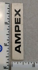 Lot AMPEX Corporation Badges Emblems Logos Audio Equipment Amplifier