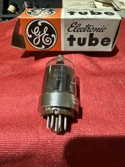 GE General Electric 6146 B 8298A Power Tube Open Box, Tests Strong HiFi Amp Ham