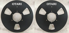 One Pair 10.5 » silver OTARI Tape reel High Quality Aluminum Take Up Reel