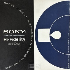 Sony ES High Fidelity Reel to Reel Recording Tape, LP, 7&Prime; Reel, 1200 ft, Refurbi
