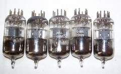 Lot of (20) GE 6BQ7A tubes,radio,amplifier,twin triode,6BQ7,6BZ7,6BS8,ECC180