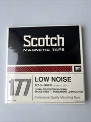 Scotch 3M Magnetic Tape 177 New Sealed 1800ft Low Noise Made in USA