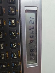 HP-15C Vintage Scientific Calculator USA leather case