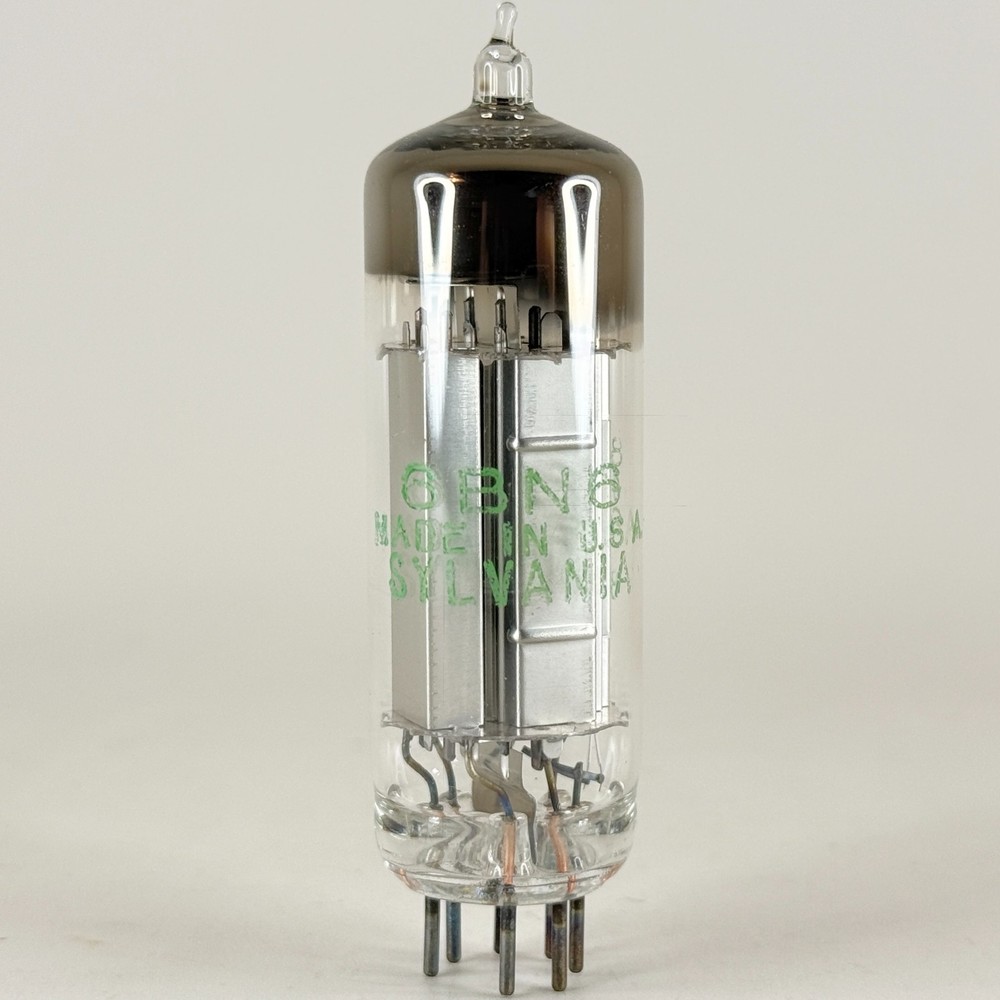 (1) Tested Sylvania 6BN6 Tube Green Letters Date Code BL Gated Beam Power Tube