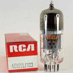 (1) Tested RCA 4EH7 LF183 Tube with Box Code EL. Made in Mexico Pentode Tube (a)