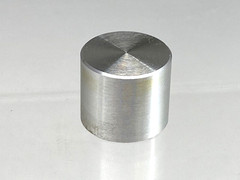 Genuine OEM Pioneer Turntable PL-117D Part – silver 33/45 start stop button cap