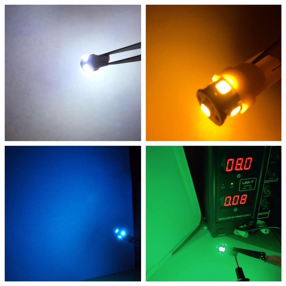 (50)8V LED WEDGE DIAL LAMP/Pioneer-SX-780 SX-880 SX-3600 SX-3700 SX-3800 SX-3900