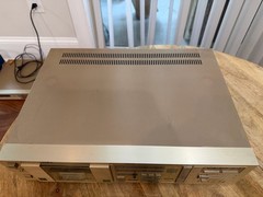 Vintage Marantz SD 530 champagne-gold Digital Monitor Auto Reverse Cassette Deck