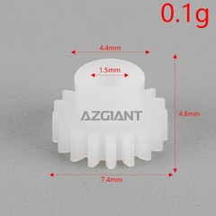 2PCS For Sony TC-WR565 TC-WR545 TC-WR665S TC-WR635S NEW Audio Recorder Gears