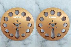 One Pair 7 » silvery Revox Tape Reel For PR-99 A77 B77 G36 Etc Tape Recorder..