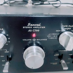 Sansui AU-7700 Integrated Stereo Amplifier 835020077 Tested Working In Stock