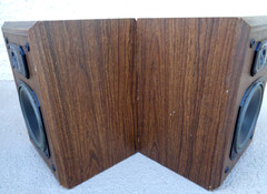 CERWIN VEGA SAT-6S 100W 8OHM SHELF SPEAKERS MADE IN USA TESTED WORKING