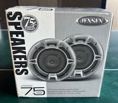 Jensen speaker JS652 6 1/2&Prime; Coaxial Speakers, Includes Grilles Enceintes