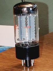 Mullard 5AR4/GZ34 f32 etched code TV-7 tested (1) tube lot