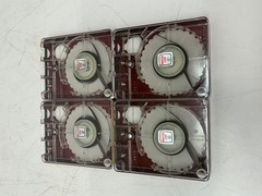 Set 4 Vtg Fidelipac Automatic Audio Tape Cartridges Master Cart Type AA 44&prime;