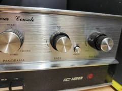 VINTAGE! Crown IC 150 Stereo Preamp Integrated Circuit Console POWERS ON