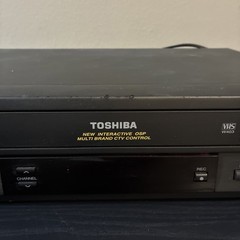 VCR Toshiba W-403 VHS Cassette Player Recorder Tested And Working No Remote