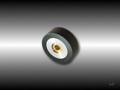 Pioneer RT-707 / 701 New Pinch Roller : Pulley with logo on THE BACK