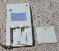 Canon Palmtronic LE-81 Red LED Light Calculator Vintage 1973 TESTED FastFreeShip