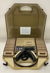 “The Companion” Audiotronics Cassette 148A TapeDeck with Added Tapes And Headset