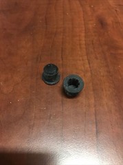 Genuine 2x Soft Rubber Holders For Pioneer 3-Way Speaker System CS-G403
