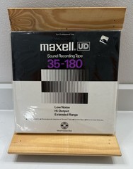 Maxell UD35-180 Sound Recording Tape Sealed New Old Stock Low Noise High Output
