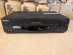 Sony SLV-N55 4-Head Hi-Fi Stereo VCR VHS Video Player Recorder