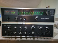 Sansui AU-9500 Amplifier/ TU-9500 Tuner AMAZING CONDITION tested Working
