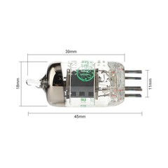 AIYIMA 2PCS GE 5654W GE5654 Vacuum Tube Valve Vacuum Electronic Tube Upgrade For
