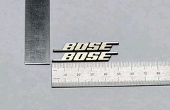 Bose Speaker Badge Logo Emblem Brushed Gold