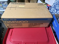 Daewoo DVK47N Four Head VHS VCR Video System, Brand New In Open Box