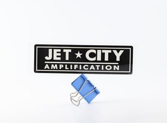 Jet City AMPLIFICATION badge Sticker Decal DIY waterproof 152mm(5.98&Prime;X44mm(1.73&Prime;