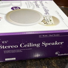 Vintage RADIO SHACK 6 1/2&Prime; Stereo Ceiling Speaker 40-4097 – NEW
