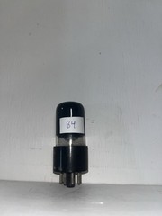 1 Tested Emerson 6V6GT Tube Black Glass TV7 Tested Very Strong