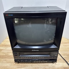 Emerson VCT120 10&Prime; TV-VCR Combo VHS Player Fully Tested – VCR Works!