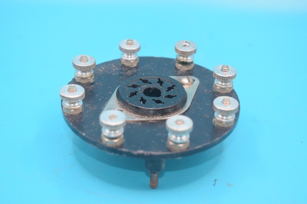 Octal Test Socket Adapter – Tube Testing Experimenting Rig – Bench Device