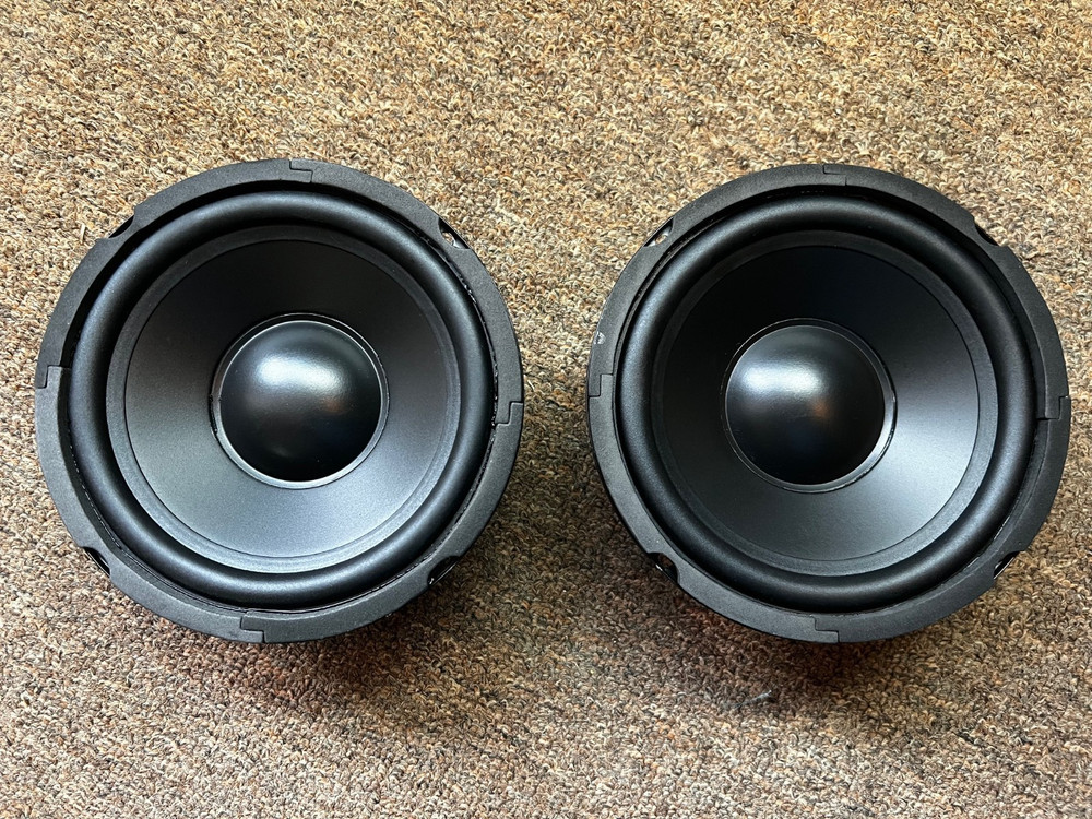 Acoustic Research TSW-510 6.5&Prime; Midrange Replacements 8 Ohm (Qty 2 Midranges)