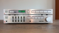 Sony TA-AX35 Amplifier & Sony ST-JX3L Tuner Made in Japan Vintage 1983