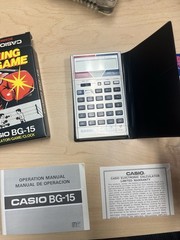 BRAND NEW 1981 Casio BG-15 Vintage Boxing Game Calculator