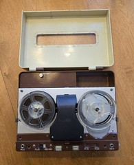 VTG. JAGUAR Reel-to Reel Tape Recorder Player 1960s « For Parts Only/Repair »