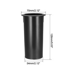 60.5mm x 128mm Speaker Port Tube Subwoofer Bass Reflex Tube Bass Woofer Box Vent