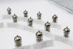 Matched Quad 6J1P-EV/EF95 /6F32 /6AK5.Pentode Tubes. VOSKHOD.Etracer Tested.