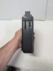 General Electric Portable AM FM Radio Model 7-2800A Black AC Battery Telescopic