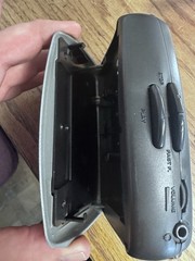 Emerson Personal AM/FM Cassette Player-Works Great-Dual Alarm -“walkman”